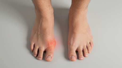 발 구조의 변형