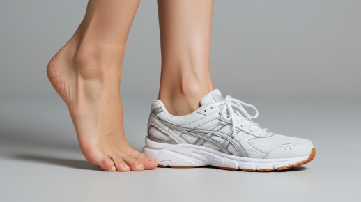 맞지 않는 신발 착용